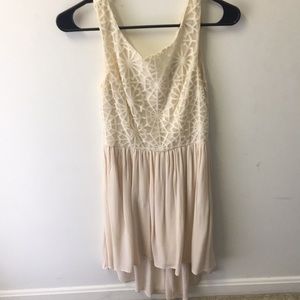 HighLo Lattice Dress